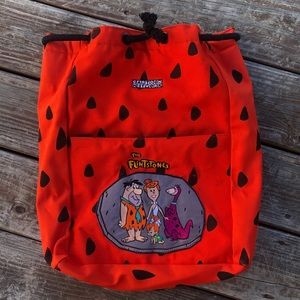 VTG Cartoon Network The Flintstones Backpack